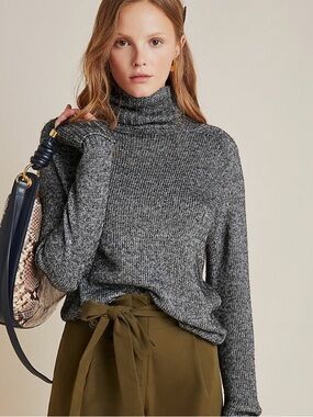 Anthropologie Coretta Shine Turtleneck S